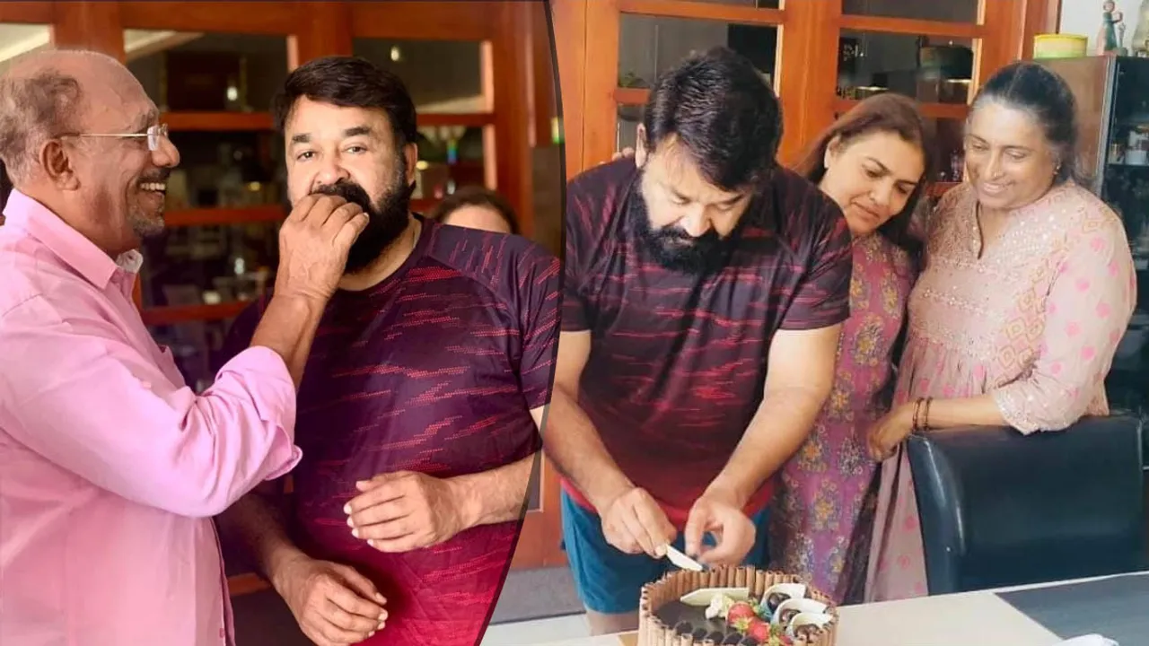 Mohanlal, Director Bhadran, Family