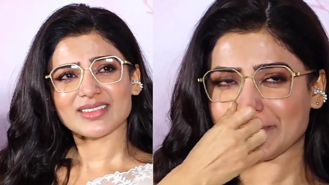 Samantha, Samantha Ruth Prabhu. Samantha crying, Samantha latest news, Samantha latest video, Samantha crying video