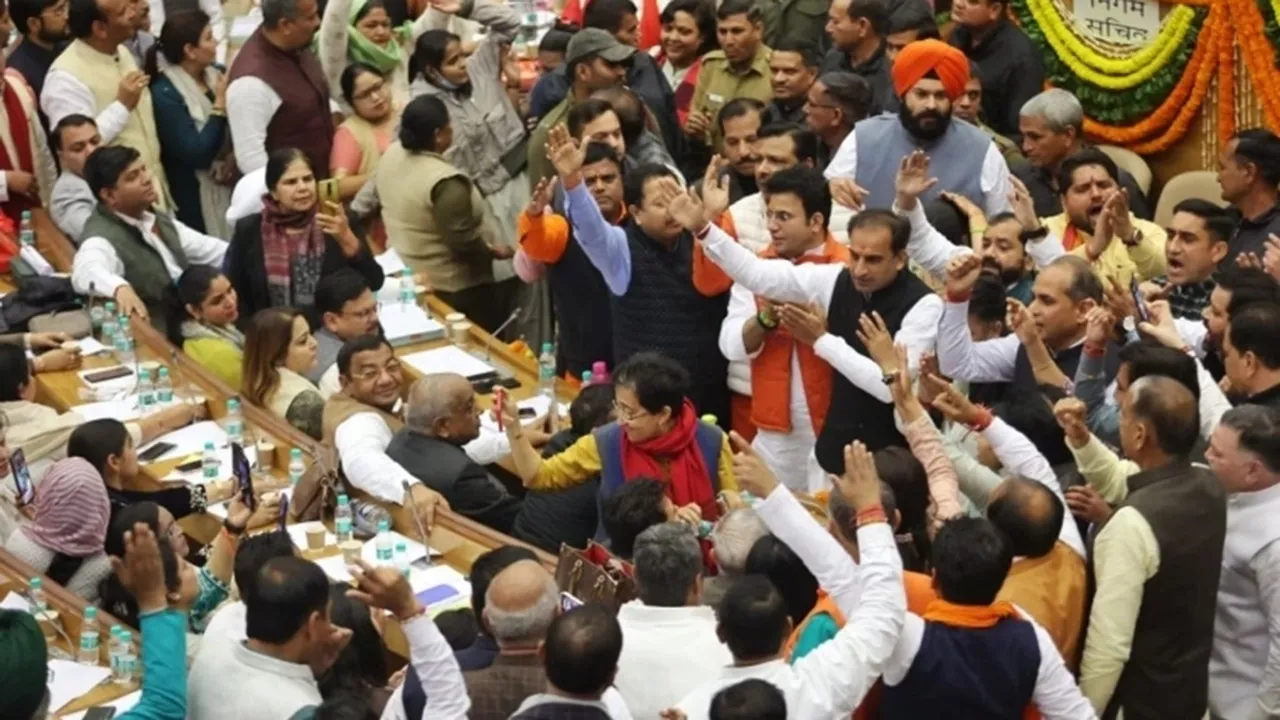 delhi mayor elections, delhi municipal corporation, delhi MCD mayor elections, aam aadmi party, bjp