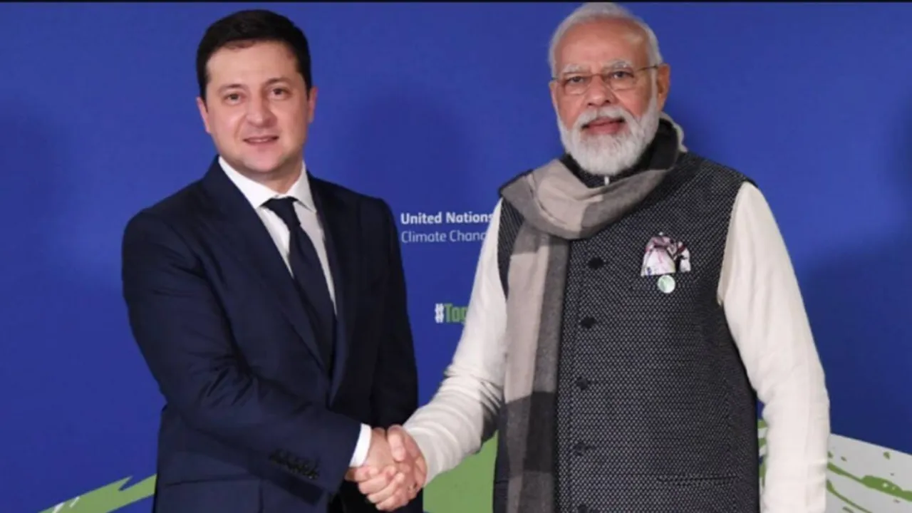 Modi, Zelenskyy, Russia-Ukraine War