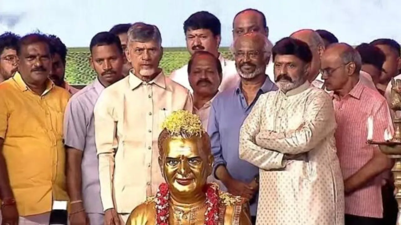 Rajinikanth, Nandamuri Balakrishnan, NTR