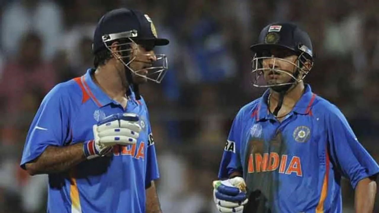 Dhoni, Gambhir