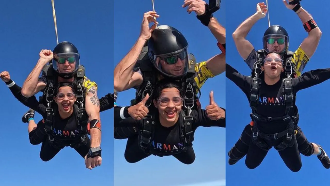 Malavika Krishnadas/ Malavika Dancer/ Sky Dive