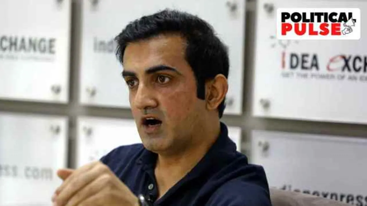 gautam-gambhir,BJP,CRICKET