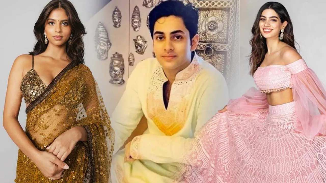 Suhana Khan, Agastaya Nanda, Khushi Kapoor