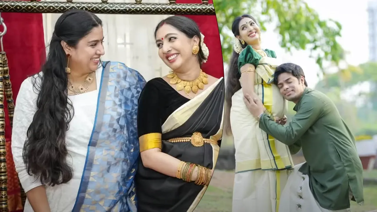 Samyuktha Varma| Utthara Unni | Utthara Unni Seemantham Video| Utthara Unni Baby Shower| ഉത്തര ഉണ്ണി| സംയുക്ത വർമ്മ