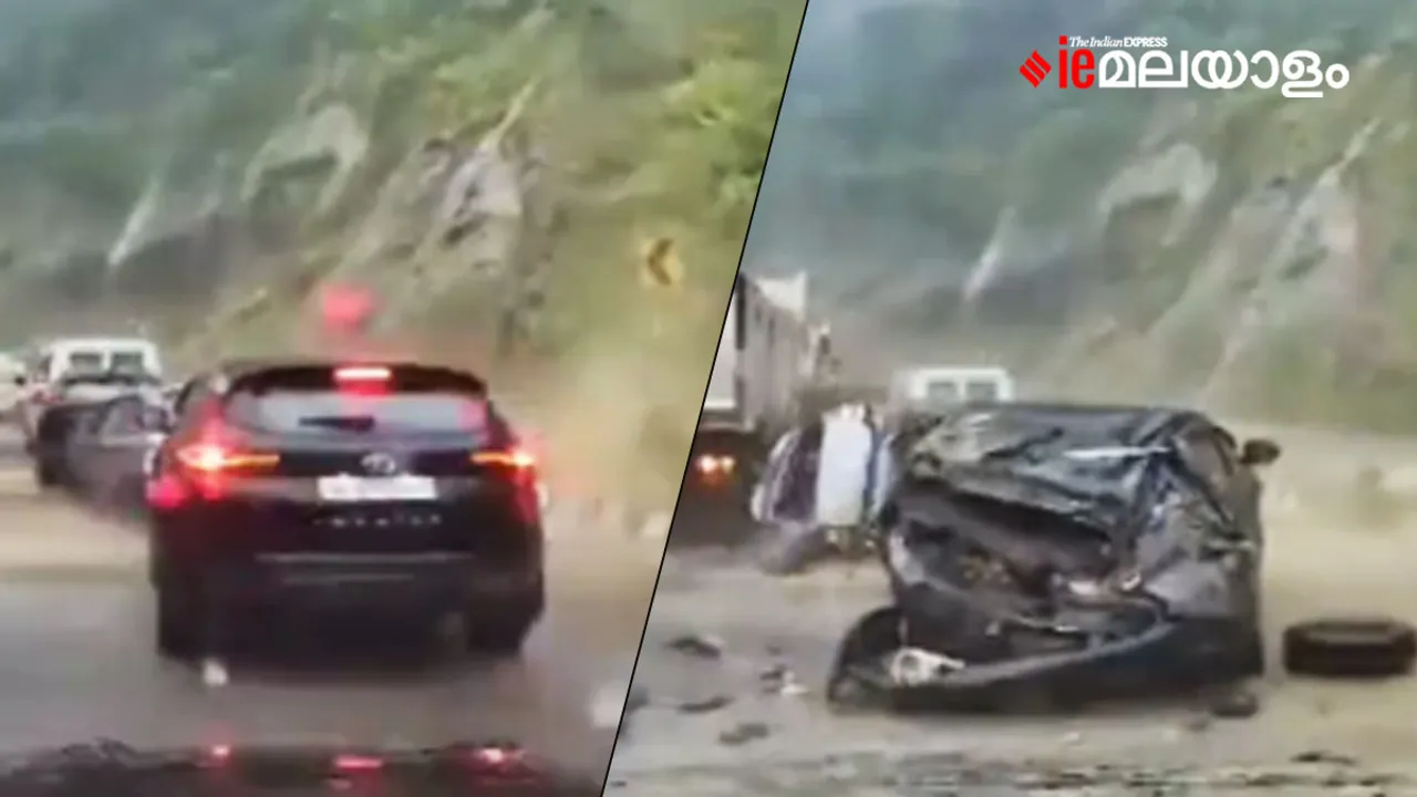 Shocking Landslide video| Kohima Dimapur NH Massive Landslide video