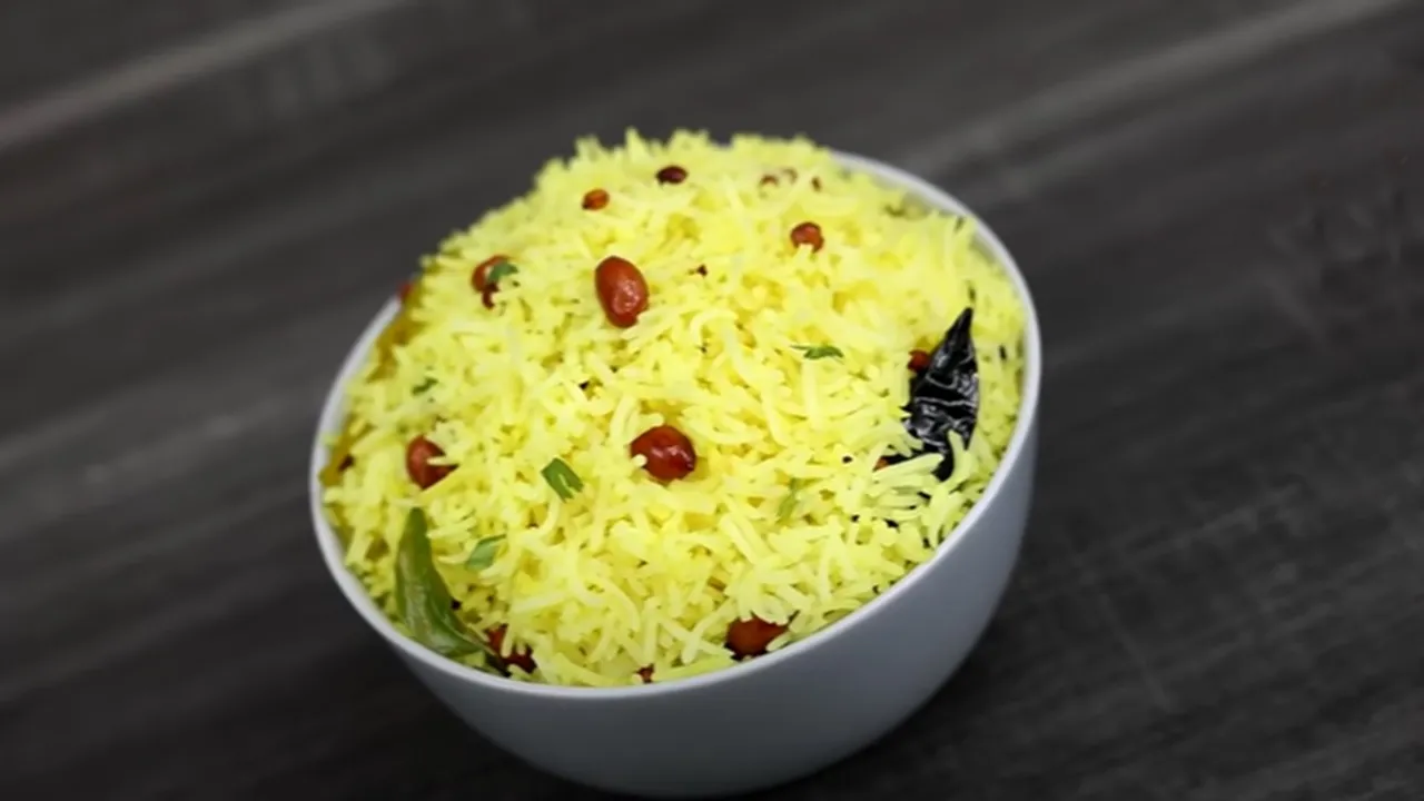Lemon Rice | Lemon Rice Recipe | How to prepare Lemon Rice | | ലെമൺ റൈസ്
