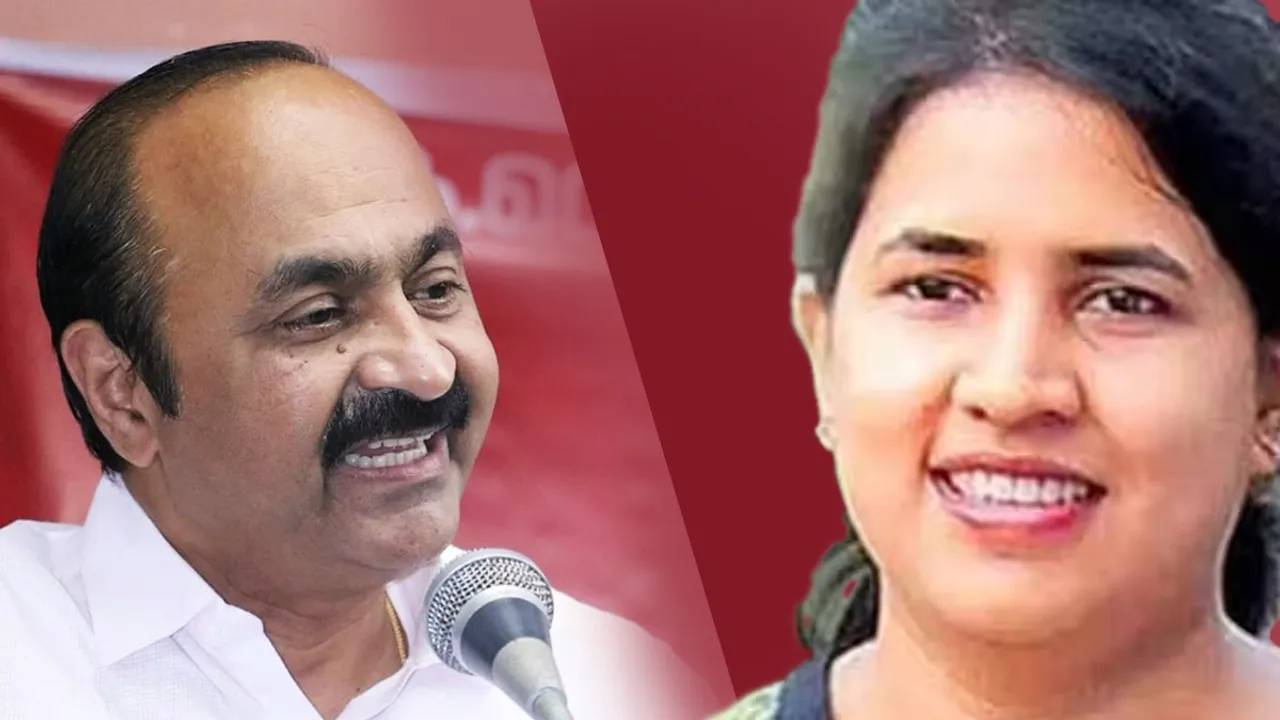 ed satheeshan|veena|pinarayi vijayan