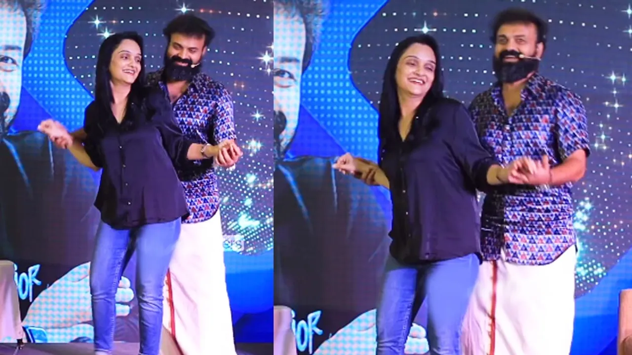 Kunchacko Boban | Jomol | Kunchacko Boban Jomol dance to Mayilpeelikkavu Song