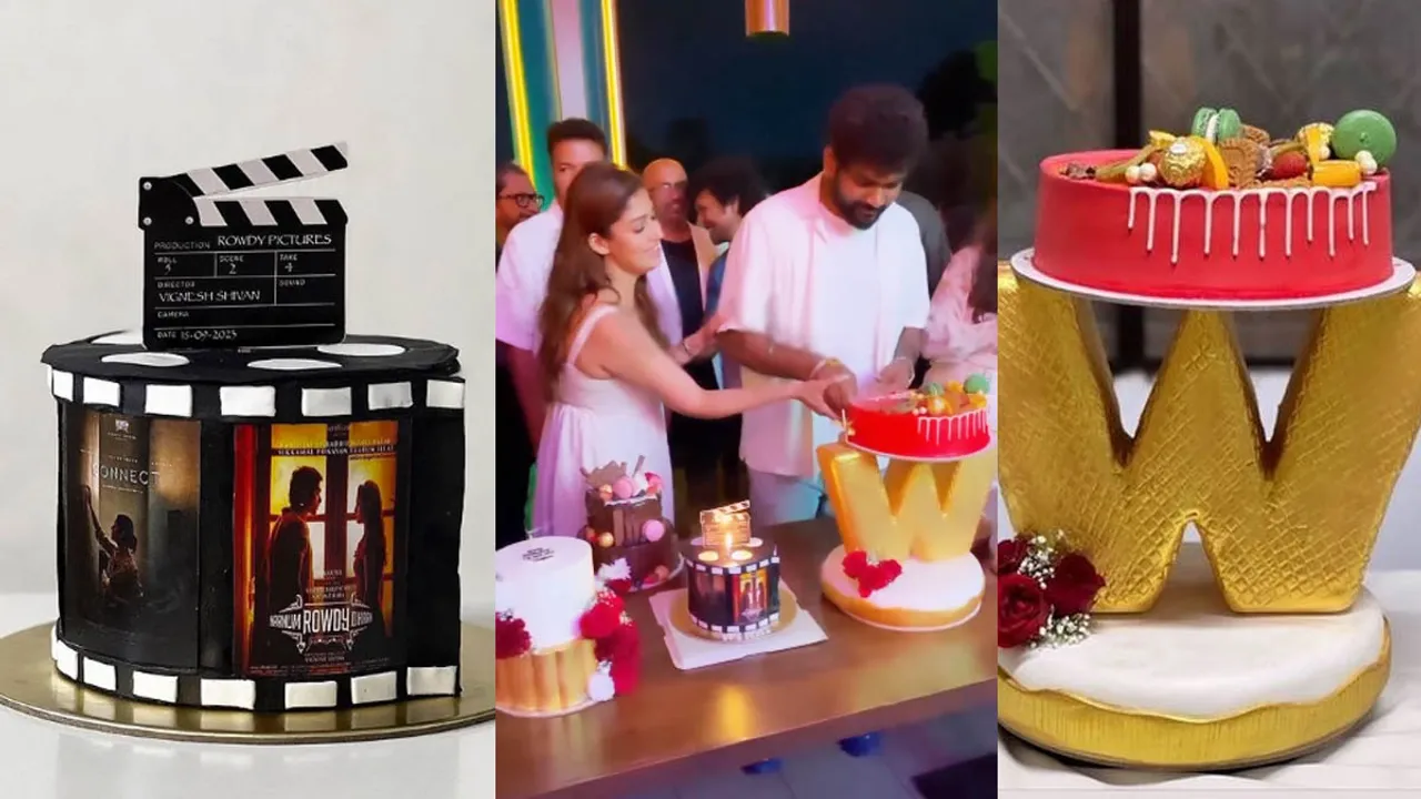 Vignesh Shivan | Vignesh Shivan Birthday Cake | Nayanthara |