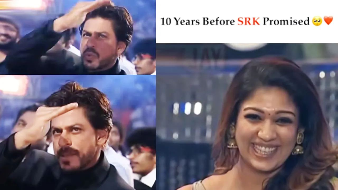 Shah Rukh Khan | Nayanthara | Shah Rukh Khan Nayathara Vijay Awards Throwback video