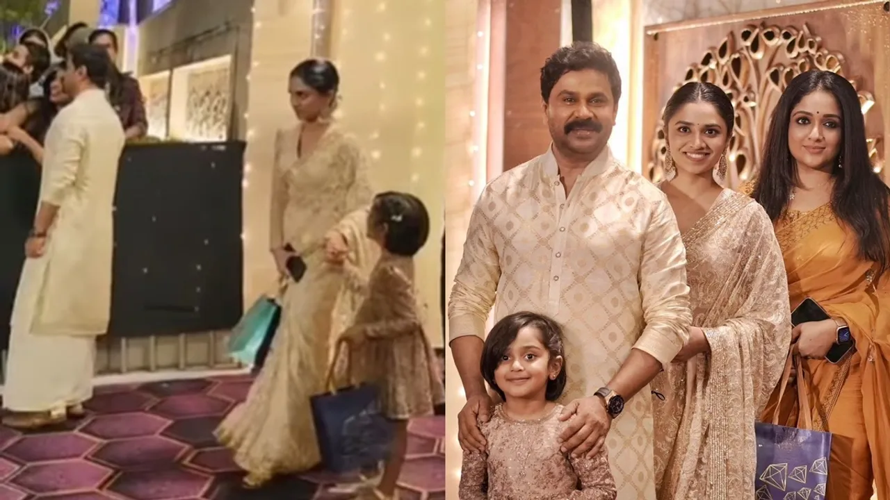 Dileep | Kavya Madhavan | Meenakshi Dileep Kavya Madhavan latest photos | Dileep family at Kalyan Navratri Utsav 2023