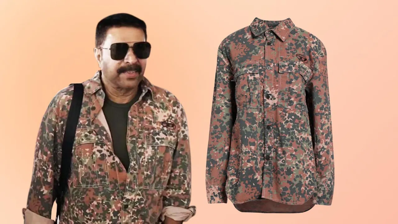 Diesel-shirt | Mammootty| Mammootty New Look