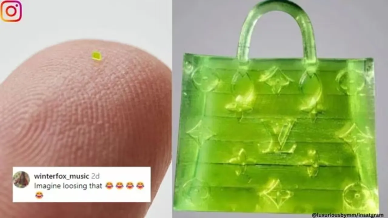 Louis Vuitton microscopic handbag
