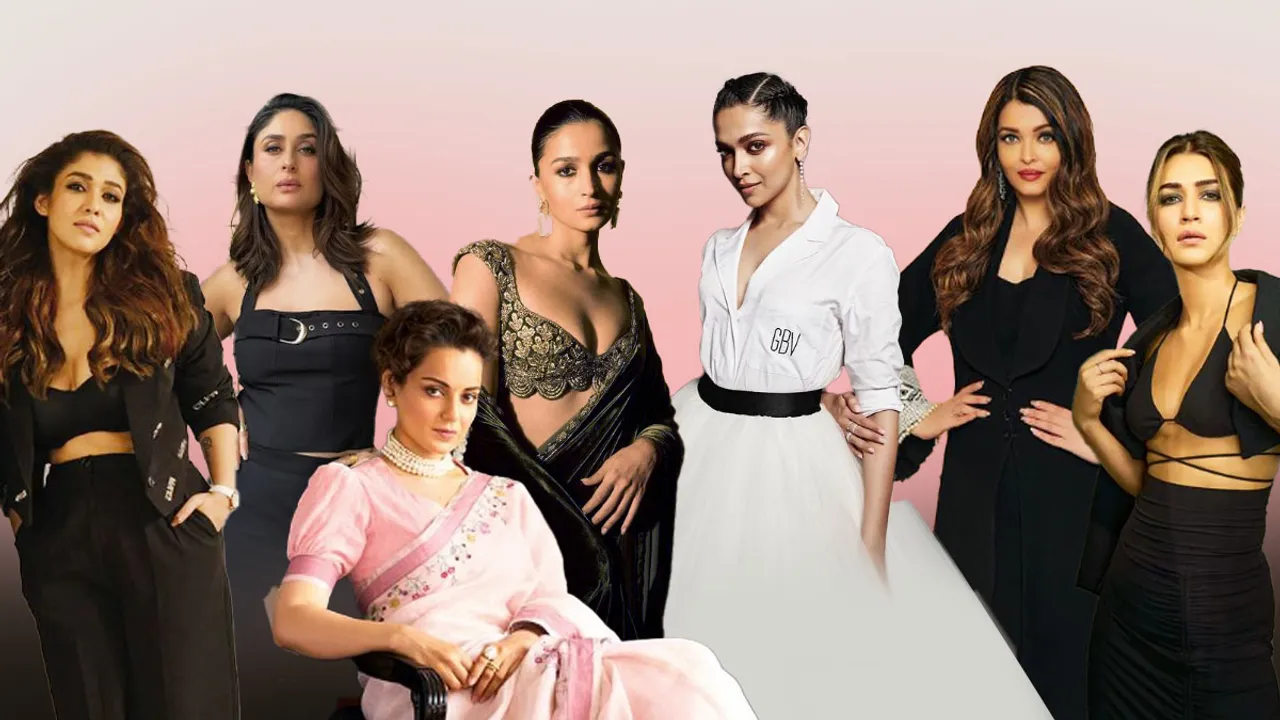 Deepika Padukone |  Nayanthara|  Aishwarya Rai|  Kangana|  Kriti|  Kareena