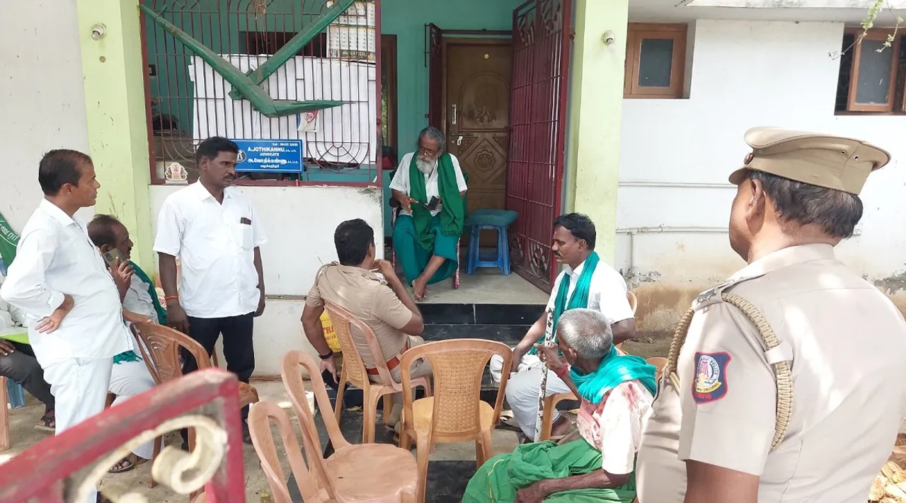 Trichy Farmer Ayyakkannu