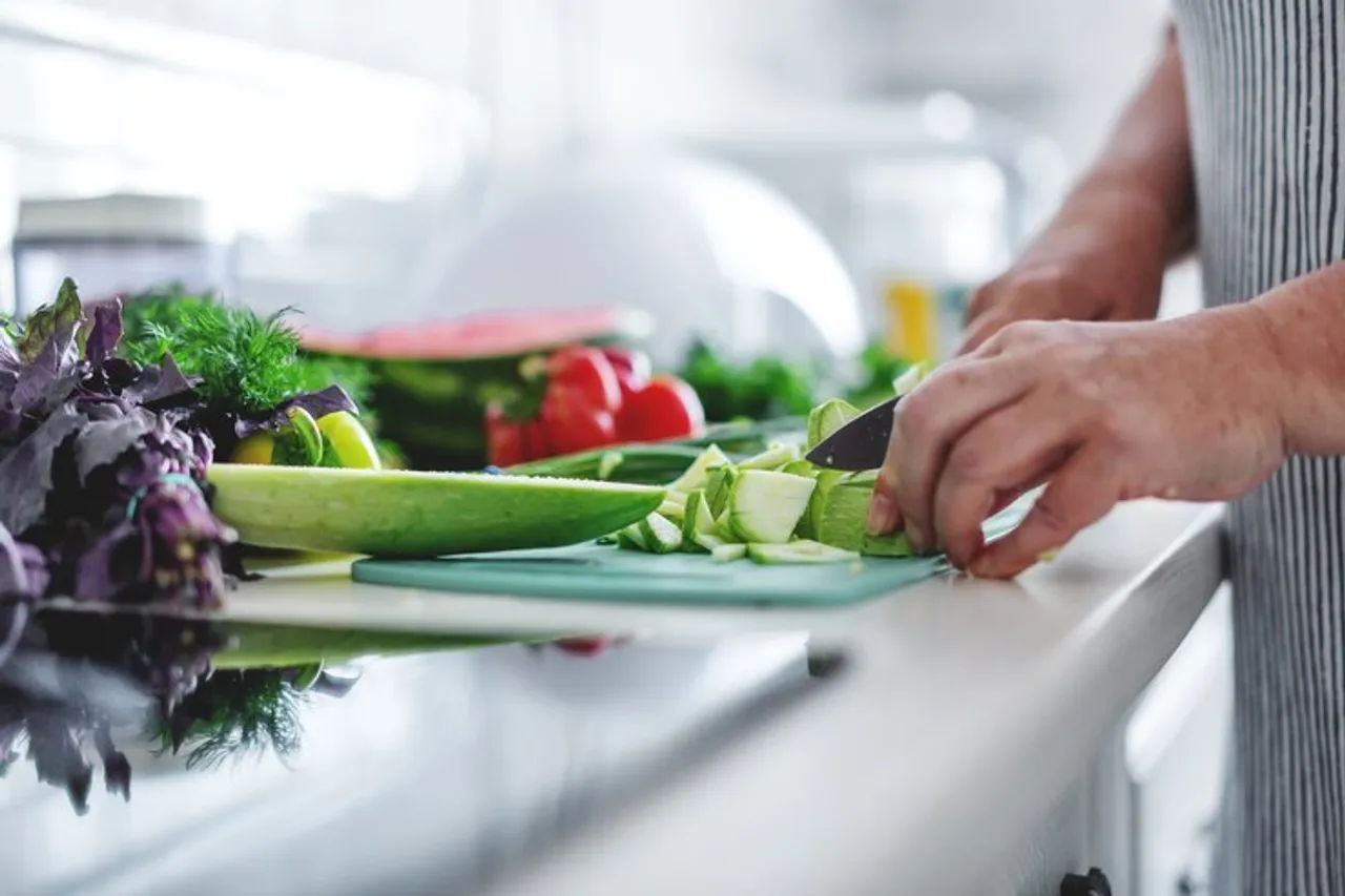 vegetables cooking