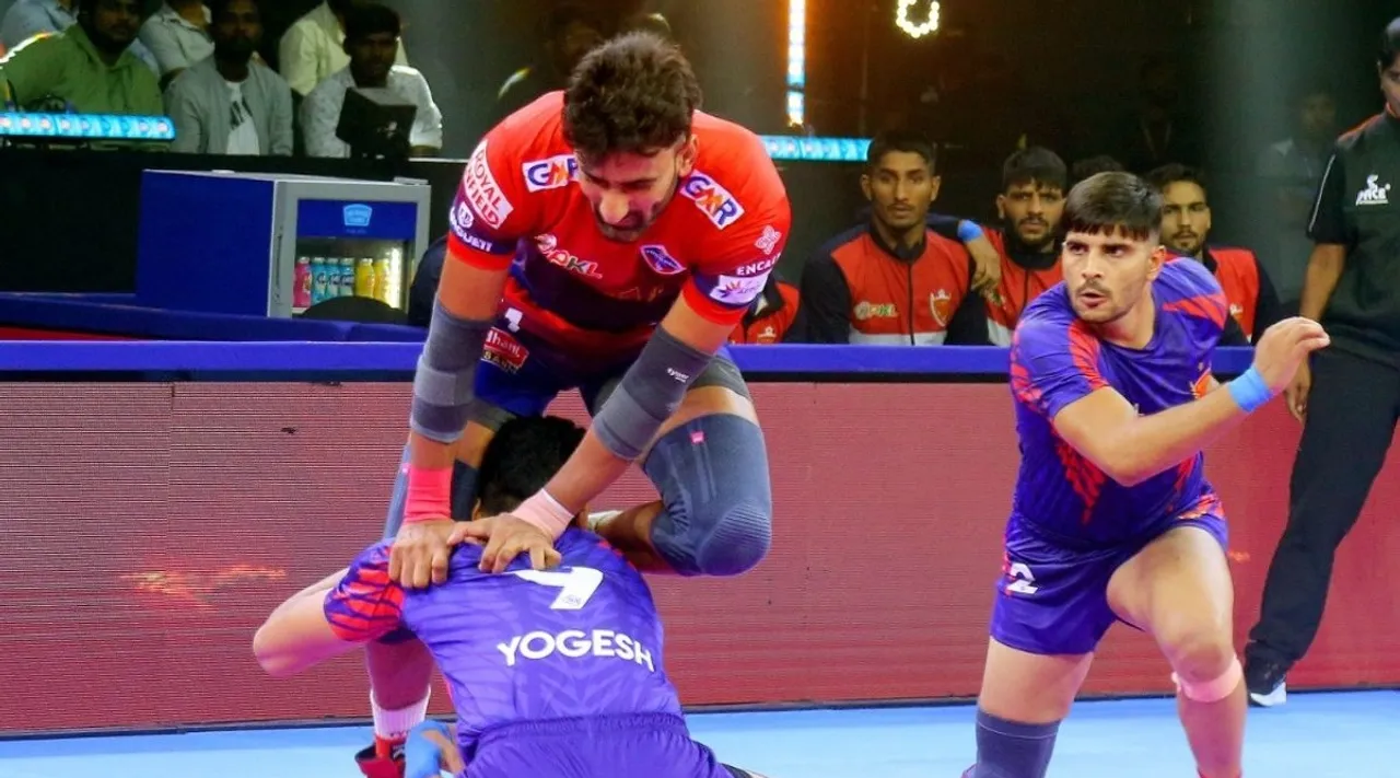 UP Yoddhas vs Bengaluru Bulls PKL 11 Match 10 Results in tamil 
