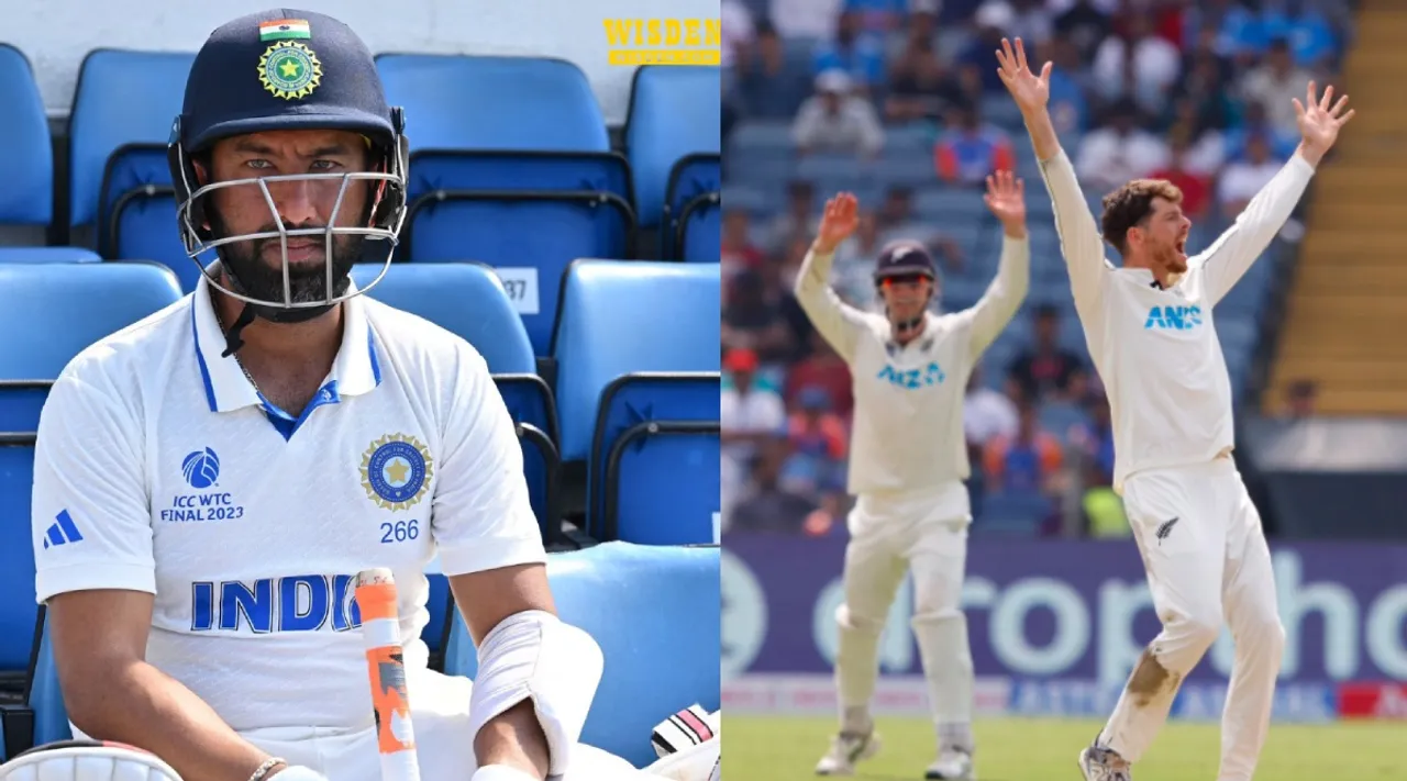 India need Cheteshwar Pujara back Fans react fall against New Zealand 2nd Test Tamil News 