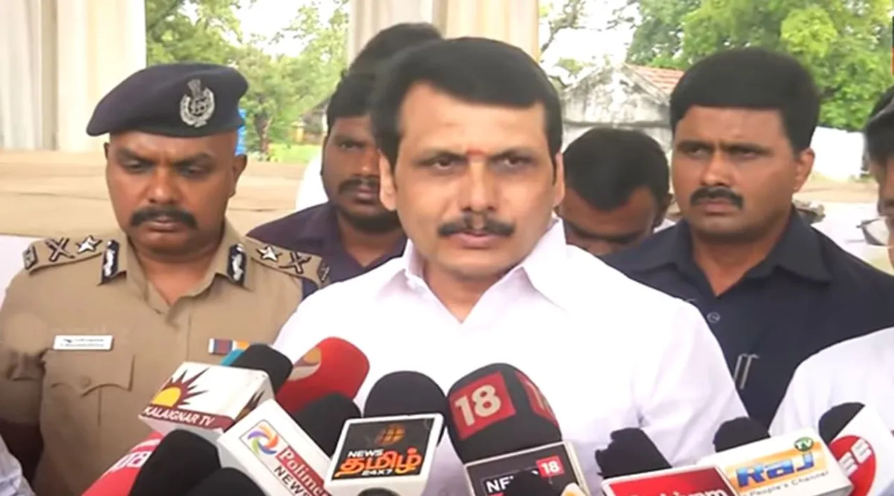 Sendil Balaji press