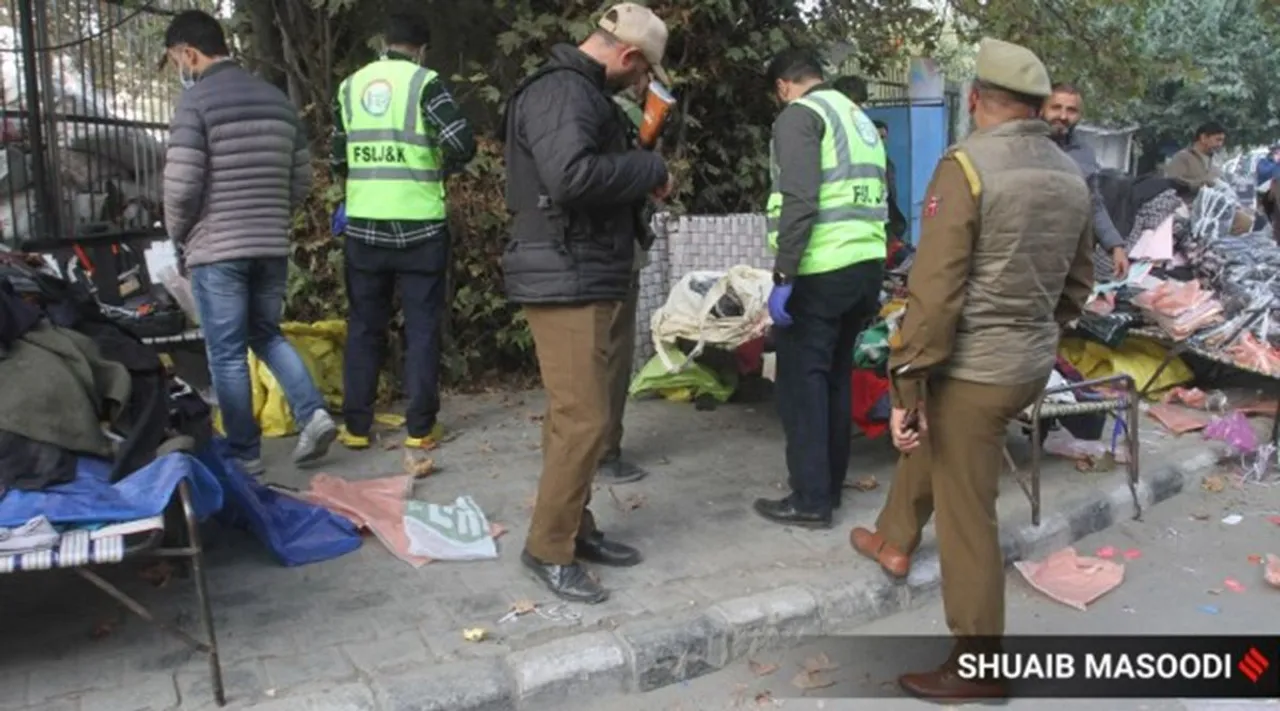 kashmir grenade attack