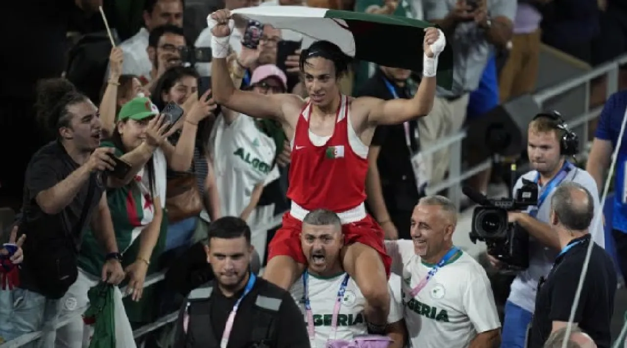 Imane Khelif Paris Olympics gold winner confirmed as a man in leaked medical reports Tamil News 