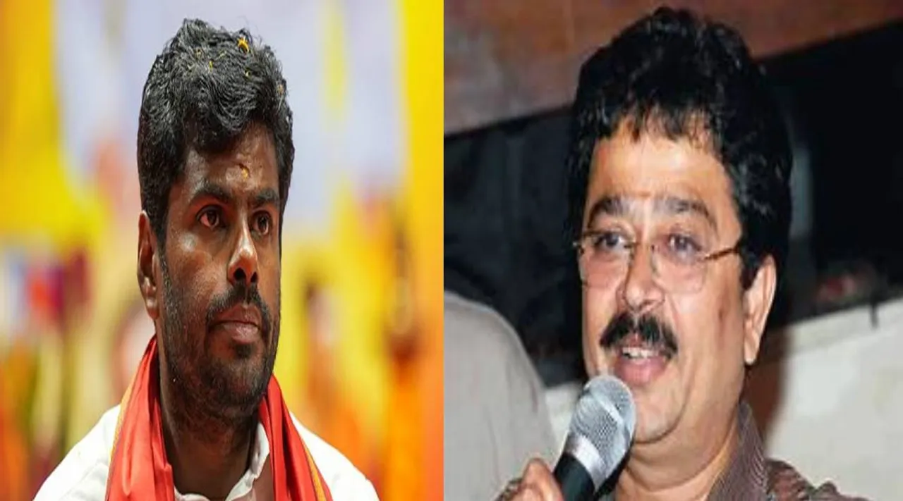 annamalai vs sv sekar