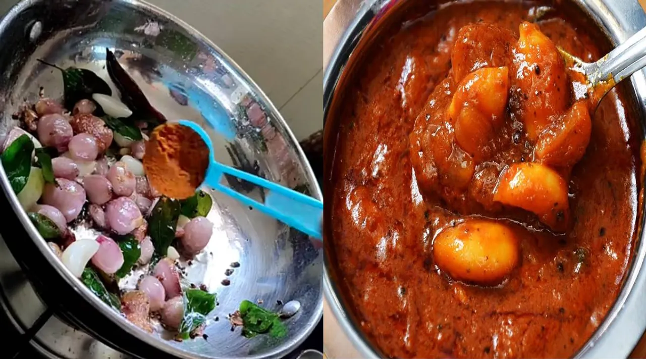 garlic kulambu