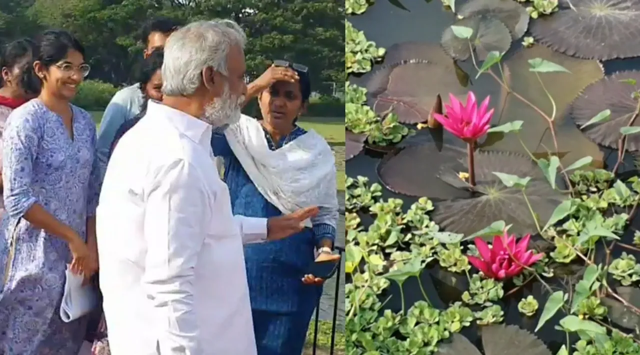 TN Minister Sekar Babu jolly talk about BJP symbol Lotus Flower Tamil News