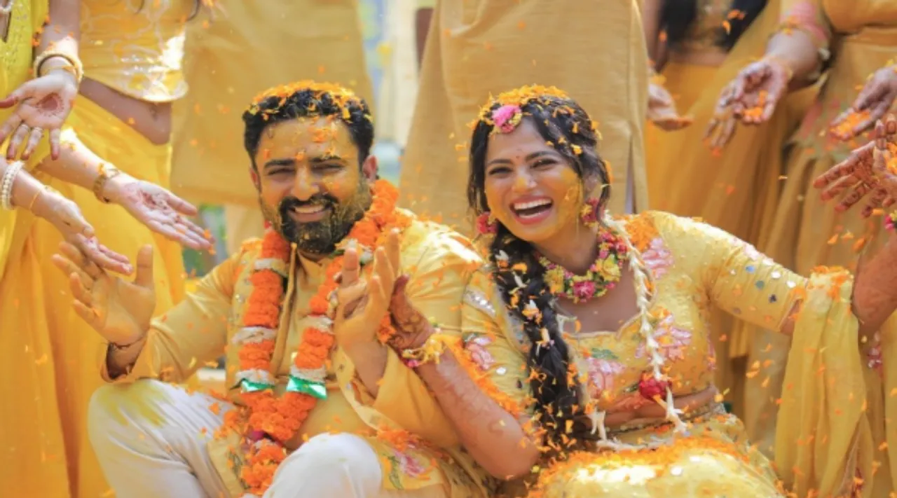 ramya pandian haldi 2