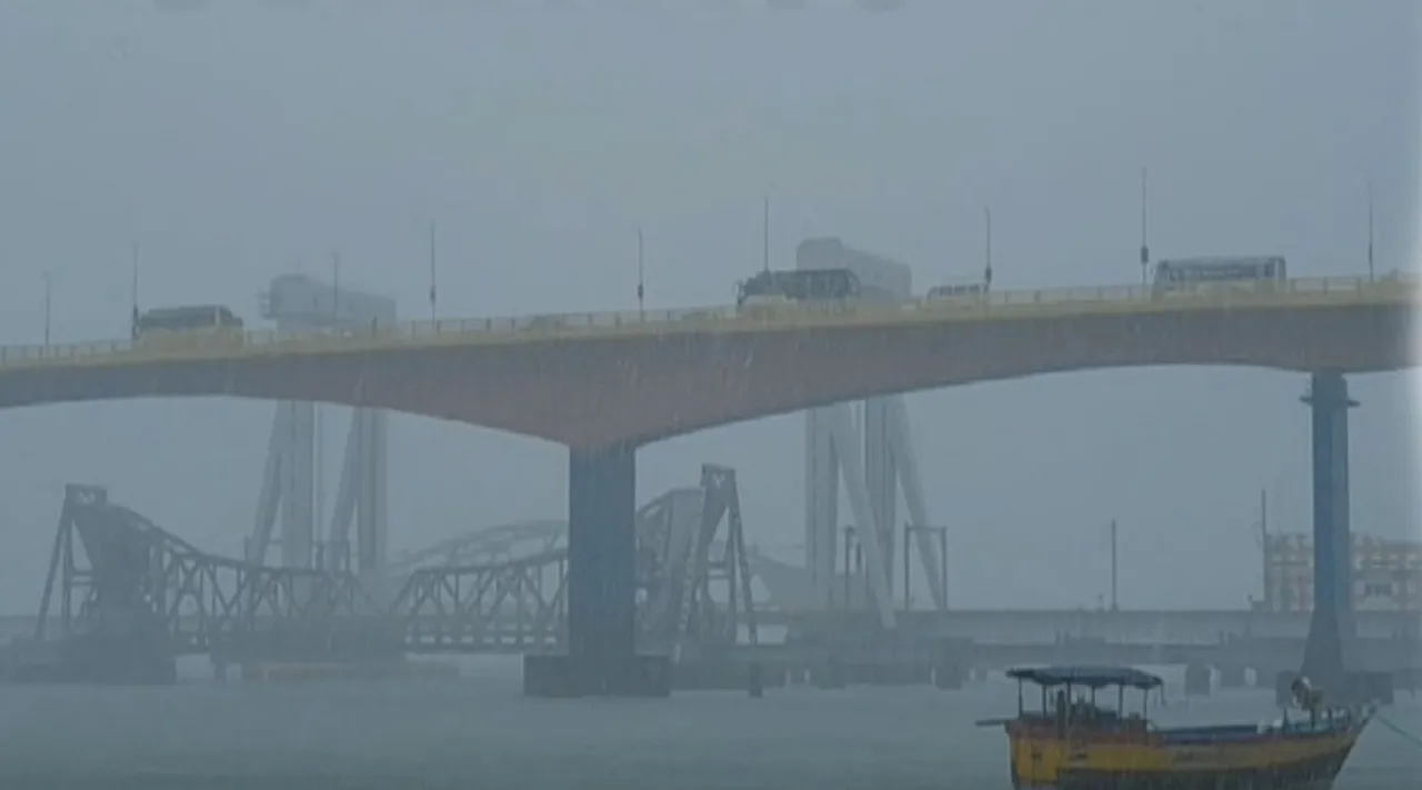 Pamban cloud burst