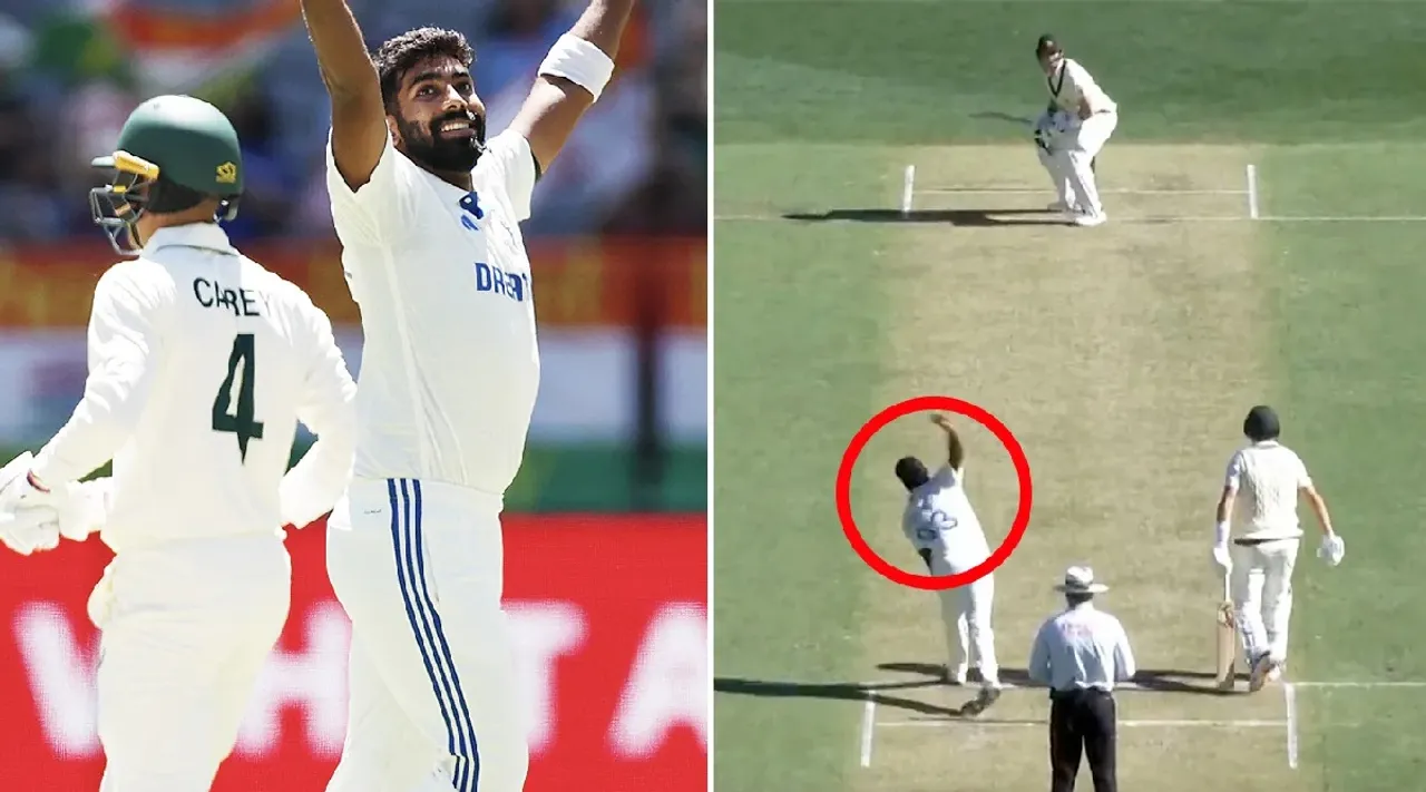Jasprit Bumrah Illegal bowling Action Australian fans cry foul  Tamil News
