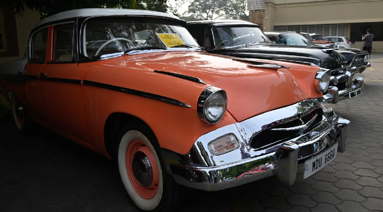 Vintage car exhibition in Coimbatore photos  Tamil News
