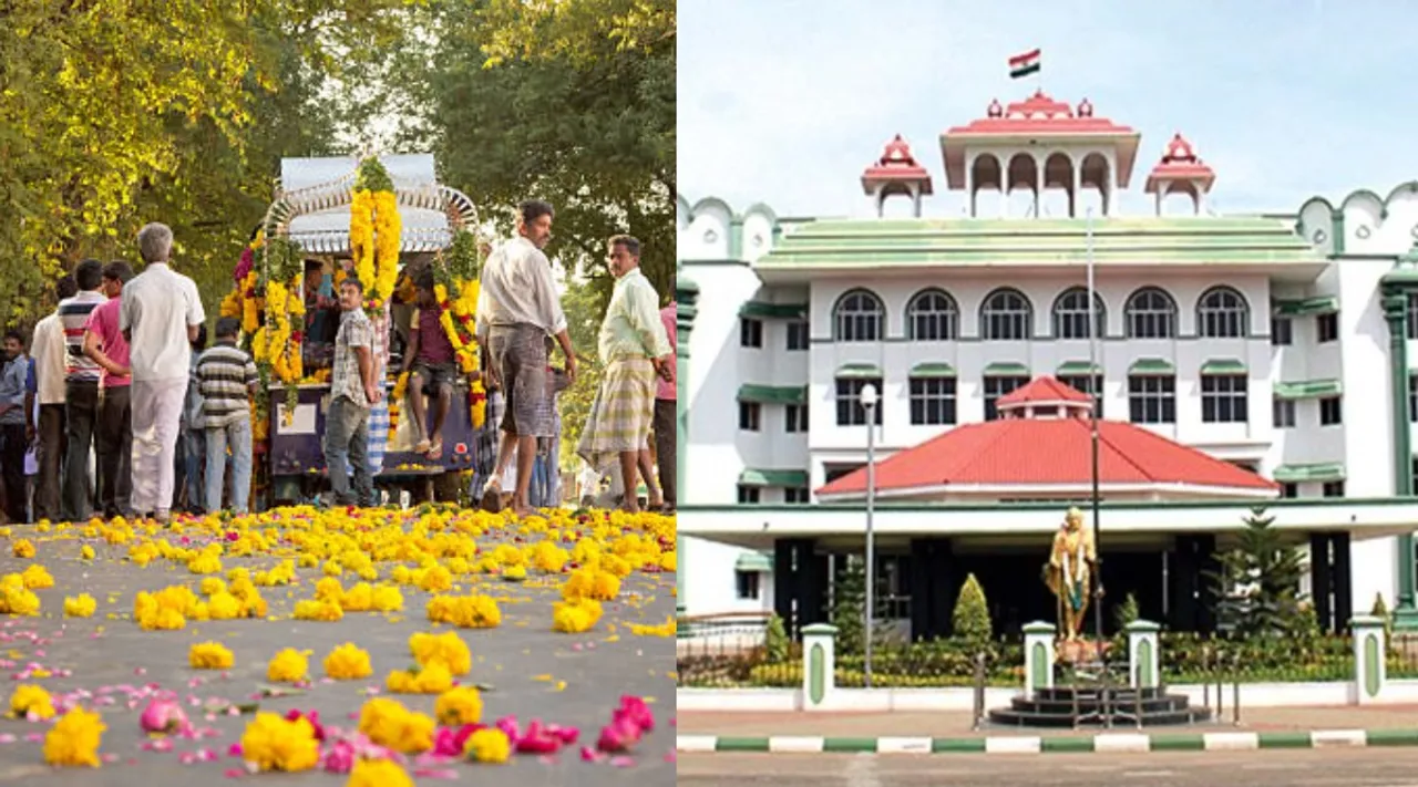Madurai Bench of the Madras High Court slaps Rs 25 thousand fine for  petitioner asking not to using roads for Final Ceremony Tamil News