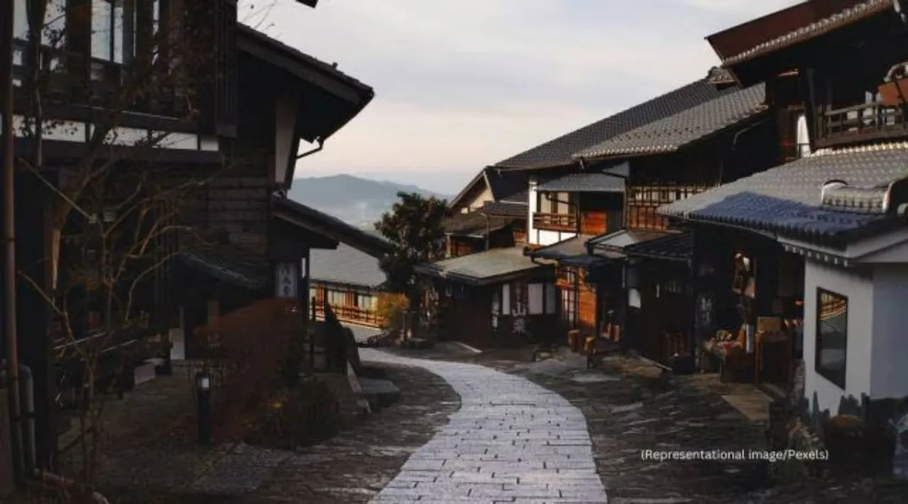 man trespass in Japan