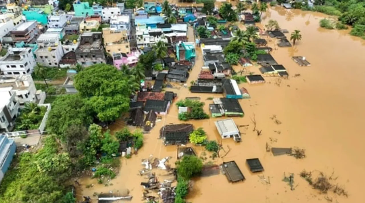 central govt team to visit cyclone fengal puducherry affected areas Tamil News 