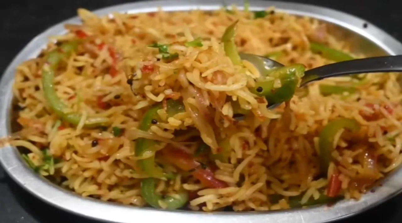 குடைமிளகாய் சாதம்