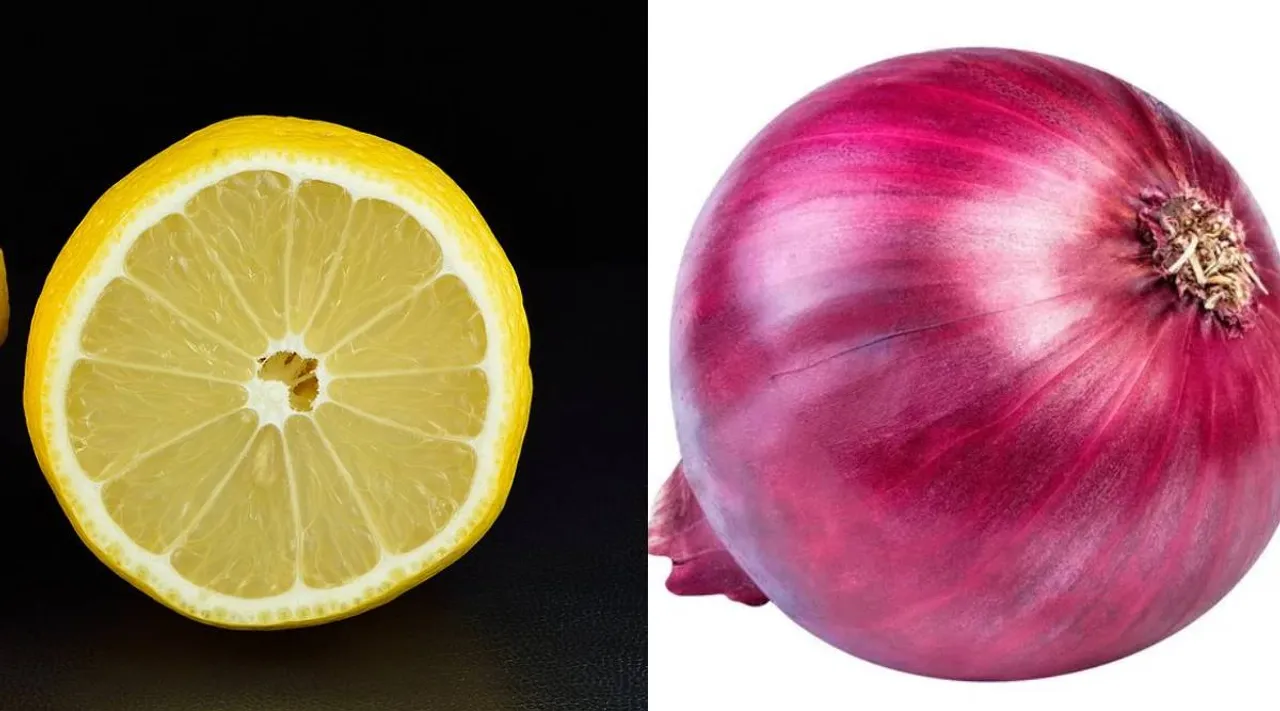 Onion and lemon