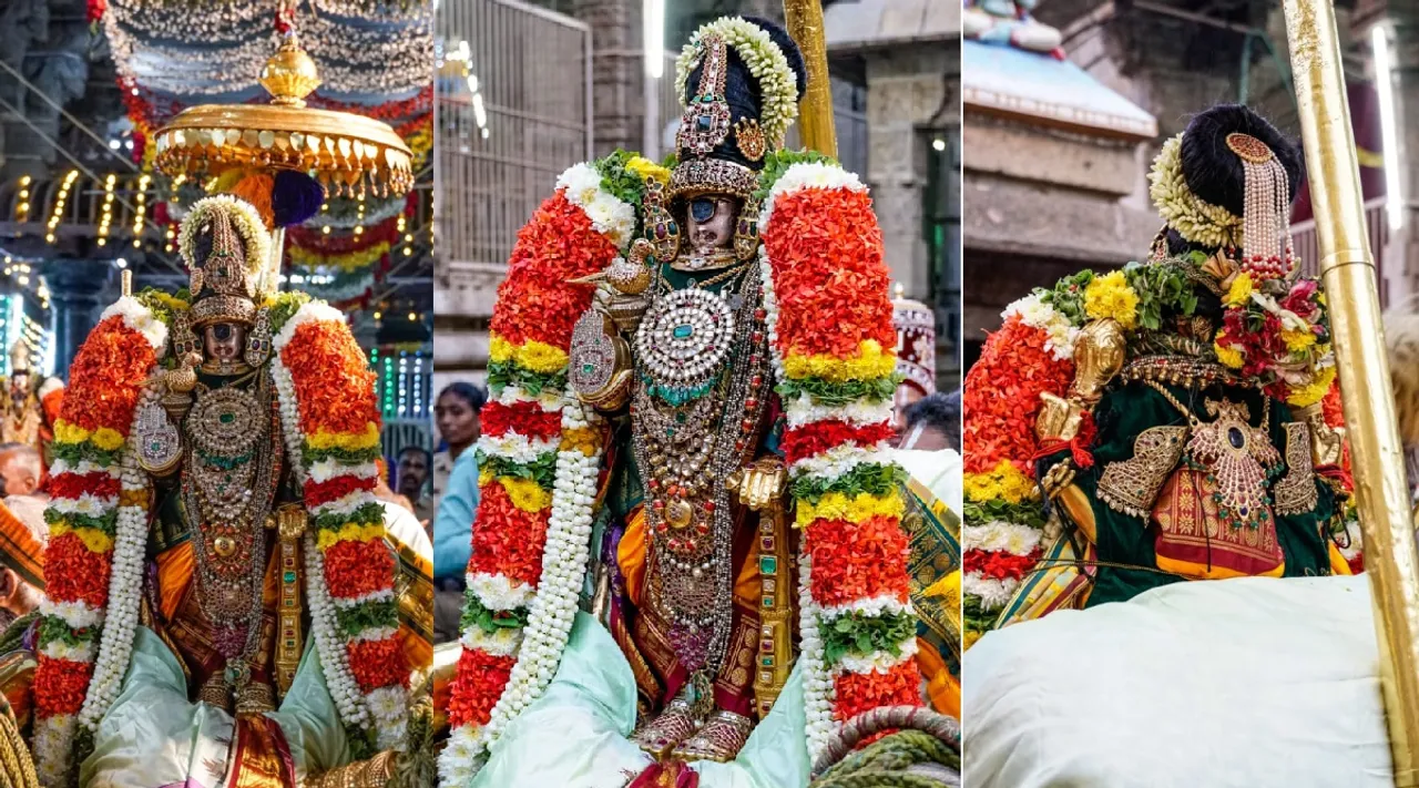 Srirangam Vaikunda Ekadasi Festival 3rd day namperumal Tamil News