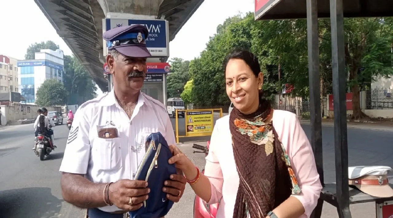 Kovai Police hand bag