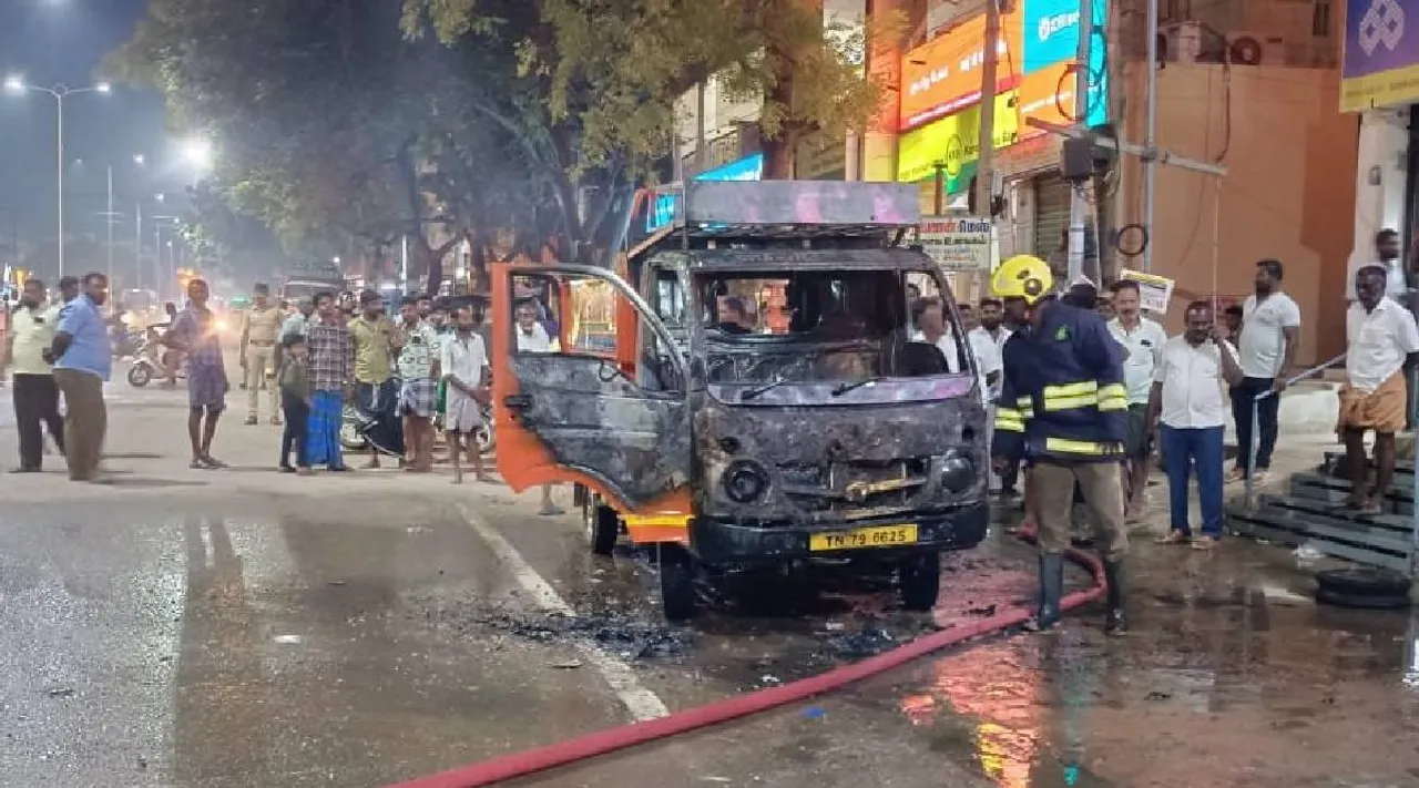 Tenkasi fire accident