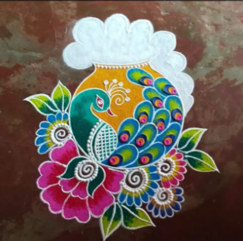 pongal kolam