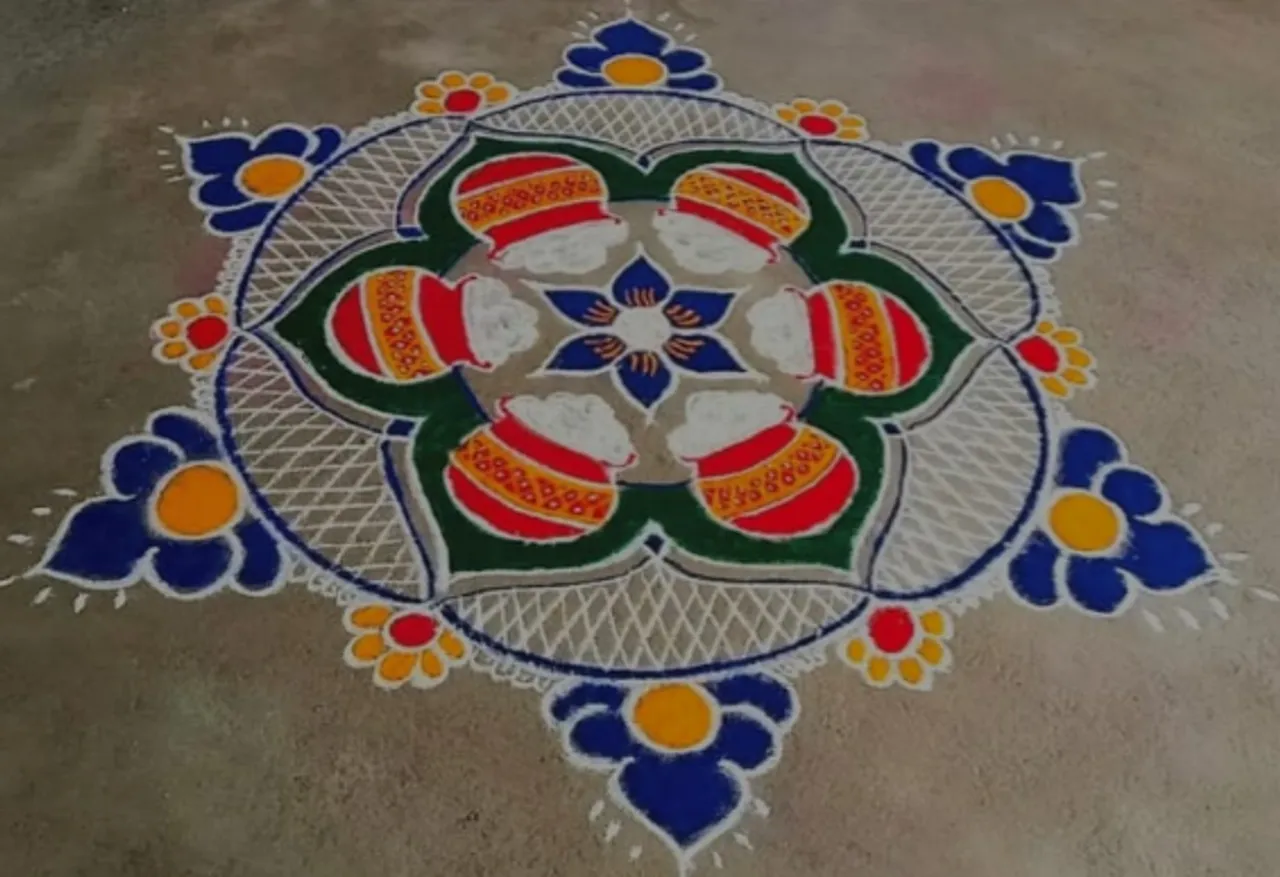 pongal kolam