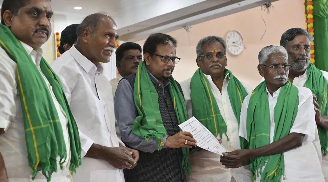 puducherry cm rangasamy fengal cyclone relief fund for farmers date January 16 Karaikal Tamil News 