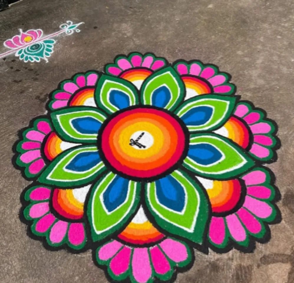 pongal kolam