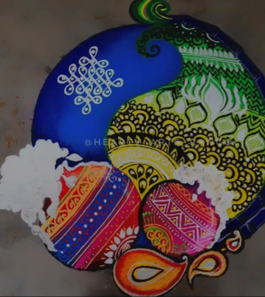 pongal kolam