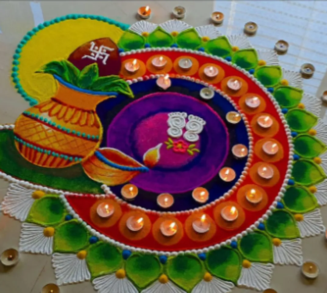 pongal kolam