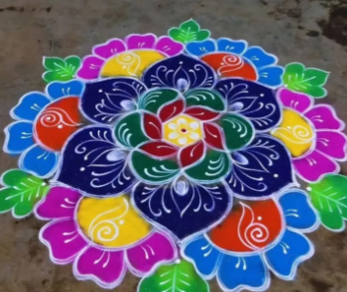 pongal kolam