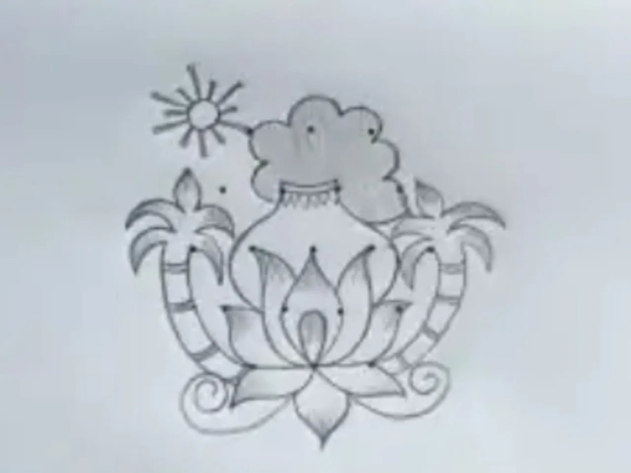 pongal kolam